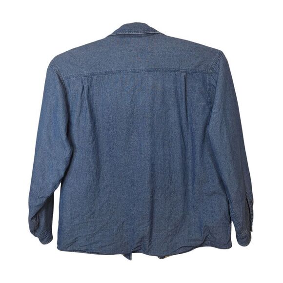 Wrangler Mens Shirt Jacket Shacket Size XL Sherpa Lined Heavy‎ Western Pockets - Picture 3 of 13